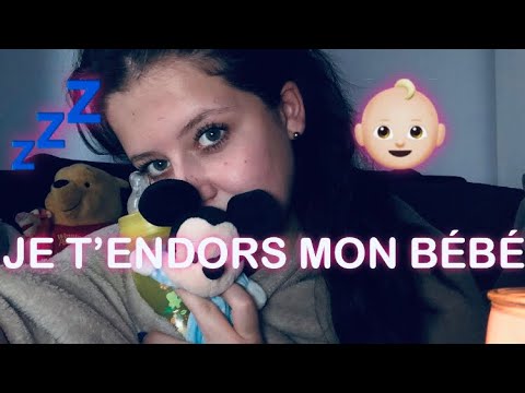 ASMR FR 🎧 - JE T’ENDORS MON BÉBÉ MALADE 🤒💤👶🏼