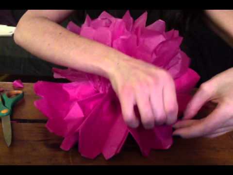 A craft for crepe paper lovers! Crinkly sounds, nice and long!