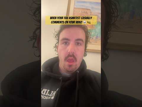 POV: your favorite ASMRtist comments on your video (@sof@softasmr
