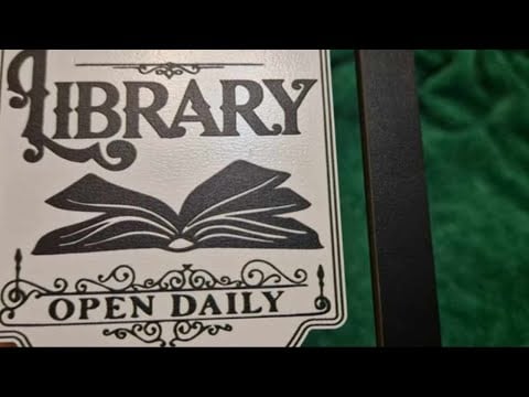 ASMR Library RP    ( whispered )   Page Turning .. Tapping ..