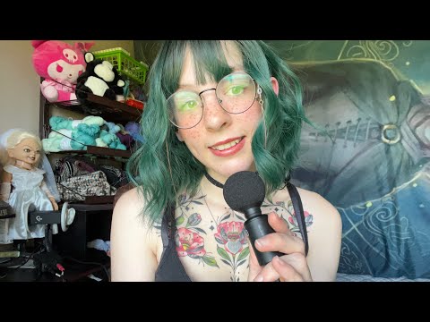 Asmr tingly trigger words (tickle,pluck,coconut,stipple)