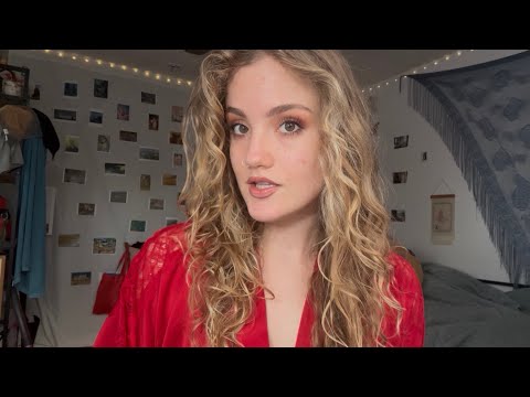 bestie does your makeup & gives you positive affirmations for insecurity (personal attention ASMR)