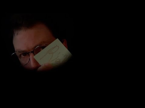 ASMR Examining You & Putting Sticky Notes On You Roleplay (Open & Close Eyes) (4 Minute Version) 