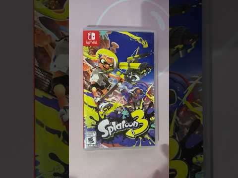 ASMR Tapping On Splatoon 3 #ASMR #Shorts