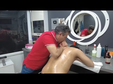 YOU HAVE NEVER WATCHED A BEAUTIFUL BACK MASSAGE BEFORE! RELAX WITH MR. MUNUR BEFORE SLEEPING