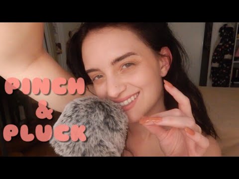 ASMR| Pinch & Pluck + Hypnotizing Hand Movements