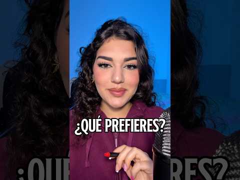 Jugamos 👉🏻¿QUÉ PREFIERES? 🧐 #asmr #queprefieres#asmrespañol
