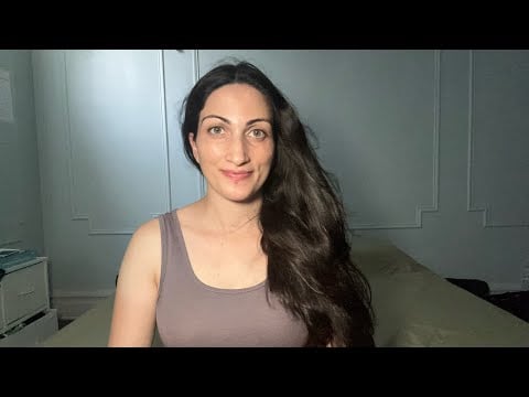 ASMR| HAIR BLOWING WITH FAN