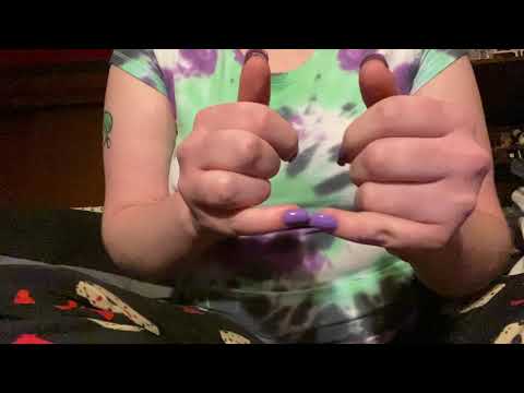 ASMR| Nail on Nail Tapping|Lofi|No Talking