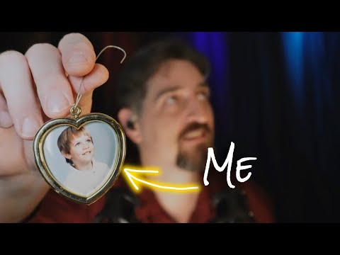 ASMR My Childhood Christmas Ornaments (Low Voice Ramble)