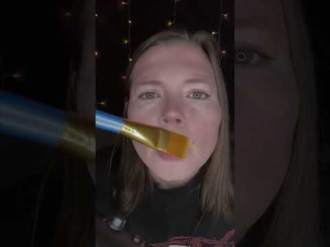 your face needs a quick spit paint 🎨 (asmr)