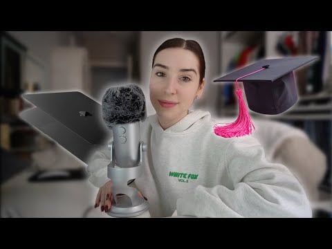 ASMR | Do Grad School With Me