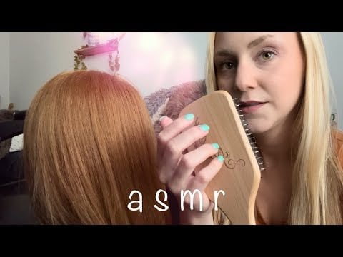 ASMR Tingly Hairplay + Scalp Massage ~ Hair Brushing, Head Scratching, Hairplay
