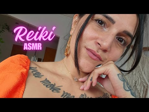 Reiki ASMR l finger fluttering l hand movements l lofi l whispering