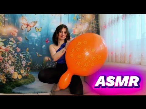 Balloon Popping ASMR - Gemar Punching Balloons 🧡