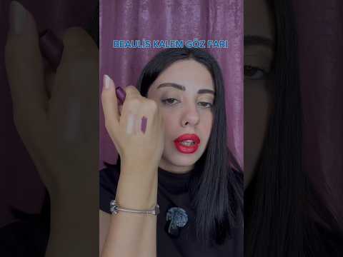BEAULİS KALEM GÖZ FARI 🎀 Reklam yoktur kendim satın aldım #makyaj #makeup