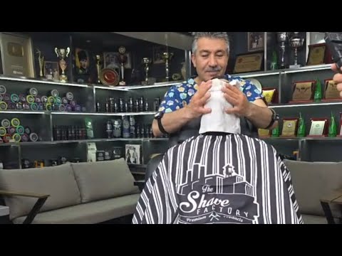 ASMR Beard Shave, Mask & Head Friction | Stay With Me Till the End