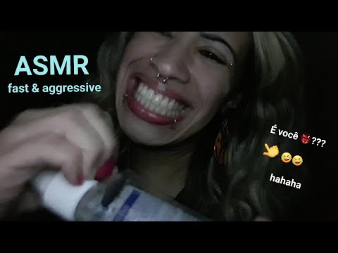 ASMR 😱 rápido & agressivo (sem falar)