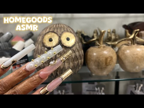 40 MINUTE PUBLIC ASMR | Late Night Tapping, Scratching, & Camera Tapping at HomeGoods 😴