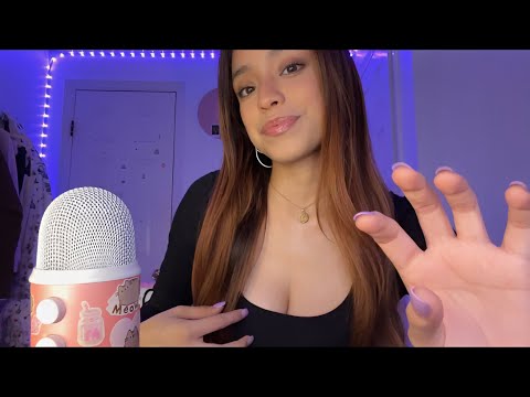 ASMR | fabric scratching & hand rubbing 👚♡ ( trigger words )