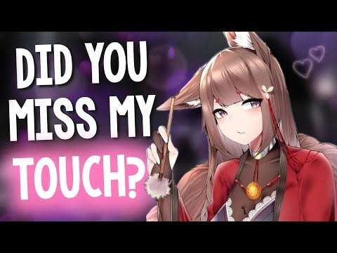 Flirty Kitsune Thoroughly Massages Your Body! 💗 [Amagi ASMR | Lap Pillow | Hair Play & Ear Cleaning]