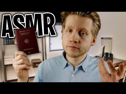 ASMR | Bestechlicher Beamter ist unfreundlich zu dir (Du holst deinen Reisepass)