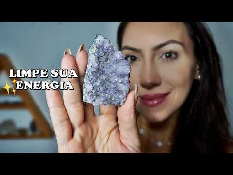 ASMR Liberte-se das Energias Negativas e Durma em paz (equilibrando os chakras)