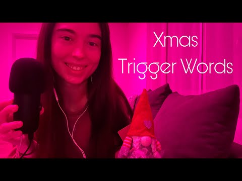 ASMR Trigger Words Xmas Edition🎄♥️