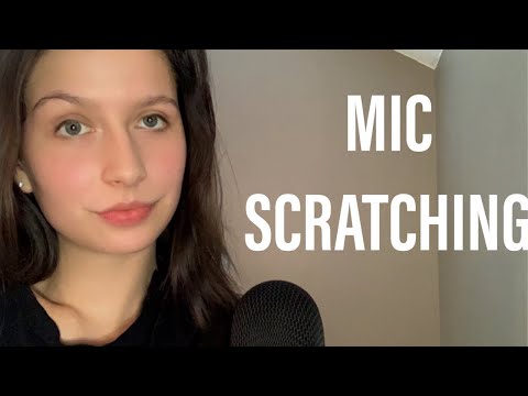 ASMR | SCRATCHING BARE MIC & COVERS (MINIMAL TALKING)