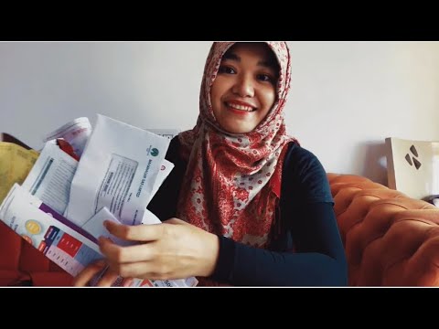 [ASMR] sorting out my bills (paper sound/pages flipping)