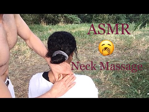 ASMR RELAXING NECK AND SHOULDER MASSAGE