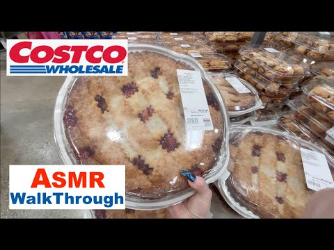 ASMR Gum Chewing Costco Walk Through | Whispered Voice Over