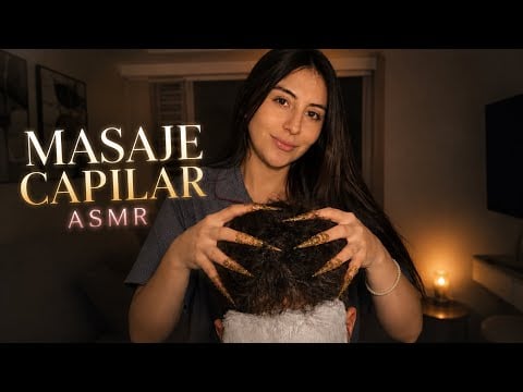 Te haré un masaje capilar hasta que te duermas 😴 | ASMR Roleplay