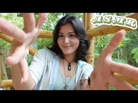 ASMR | Outdoors 💚 Hand Movements + Nature Sounds