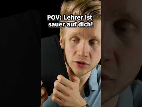 ASMR - POV: Lehrer ist sauer auf dich! #shorts #asmr #roleplay #deutscheasmr