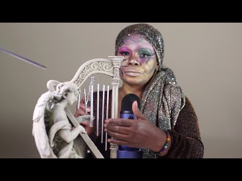 Harp Bells ASMR Brushing Mic Chewing Gum