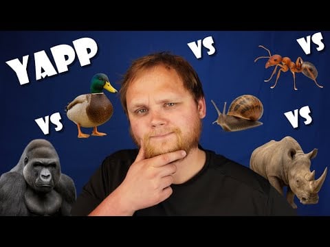 ASMR | 1 Gorilla vs 60 Men vs 1,000 Snails vs ...