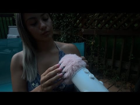 ASMR Mic Scratching,nature sounds ,dim lighting 🥱