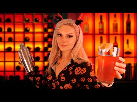 ASMR Demon Bartender Serves You | Bartender Roleplay