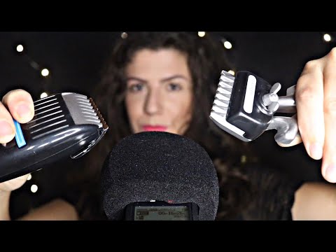 ASMR | BARBEARIA PROFISSIONAL COMPLETA (barba,cabelo e bigode)