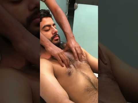Deep Tissue Chest Therapy #massage #asmr #pakistanistyle #relax #lahoribarber #streesrelief