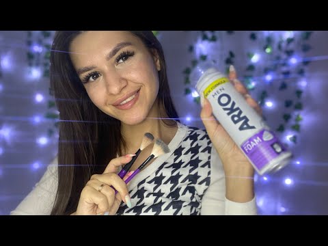 ASMR 1 HOUR Shaving Foam Brain Melting Massage for Sleep | No Talking❤️