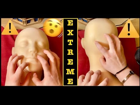 ASMR|⚠️EXTREME!!!⚠️ONLY SCRATCHING! FAST AGGRESSIVE!!🫨LOUD! ON SOFT SILICON MANNEQUIN. No talking😴