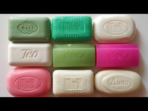 Dry Soap carving ASMR\ relaxing sounds\ No talking. Satisfying ASMR video\ Cutting soap