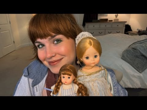 ASMR Strawberry Patch Attic Antiques🪞🍓🪆 (Madam Alexander doll collectibles, roleplay)