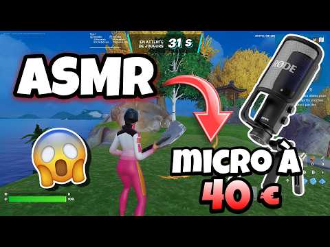 ASMR FRANÇAIS • JE T’ENDORS AVEC UN MICRO A 40 EUROS INCROYABLE ! 😴💤 (frissons garanti ✨️)