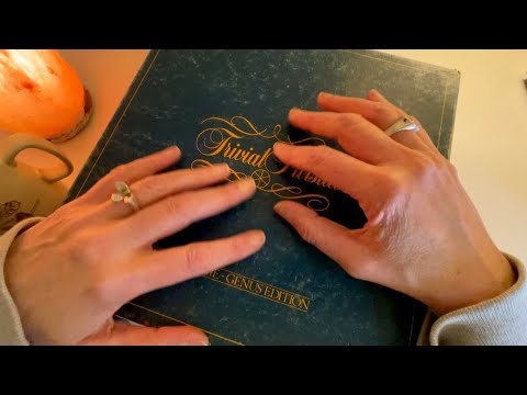 Let’s Look at a Few Vintage Trivial Pursuit Cards - ASMR Soft Spoken