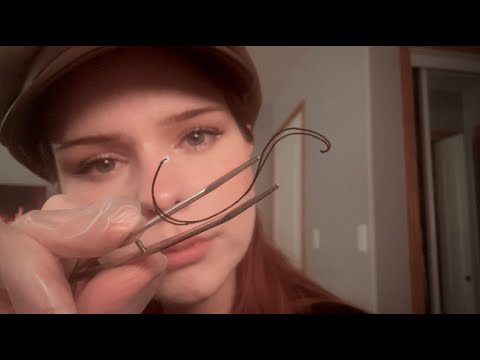 ASMR Theres Something in Your EYE (I Put It There) Real Camera Touching p5