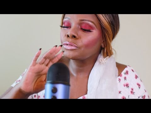 ASMR MOUTH SOUNDS/HAND MOVEMENTS