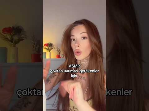 uyku saatini kaçıranlarrr #asmr